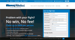 Desktop Screenshot of flightdelayrefunds.com